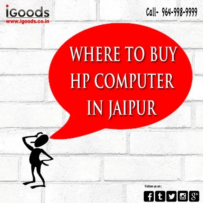Where to Buy Hp Computers in Jaipur