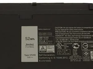 Dell Latitude E7240 E7250 Ultrabook battery VFV59 W57CV J31N7 WD52h