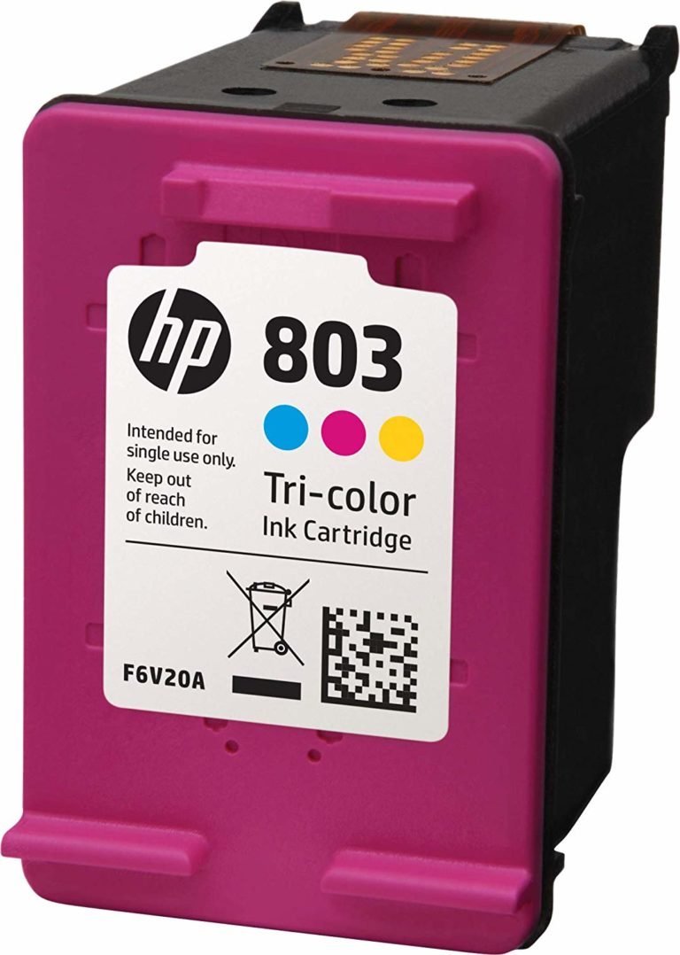 HP 803 Tricolor Original Ink Cartridge F6V20A