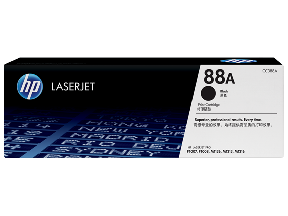 HP 88A Original Cartridge,88A Original Cartridge,HP 88A Cartridge,AB 88A Black Toner Cartridge, CC388A Compatible, HP LaserJet P1007 cartridge, P1008 cartridge, P1106 cartridge, P1108 cartridge, HP HP M202 cartridge, HP M202n cartridge, HP M202dw cartridge, HP M126nw cartridge, HP M128fn cartridge, HP M128fw cartridge, HP M226dw cartridge, HP M226dn cartridge, HP M1136 cartridge, HP M1213nf cartridge, HP M1216nfh cartridge, HP M1218nfs cartridge