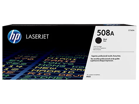 HP Color LaserJet M552 Cartridge, Hp Color Laserjet M553 Printer Cartridge, HP 508A Toner Cartridge