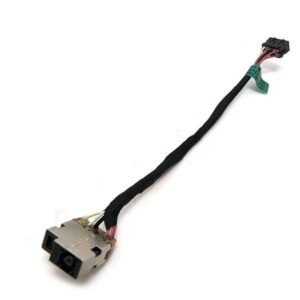 HP 15 15-D069wm DC In Power Jack With Cable 65w/90w (RF) 742822-FD1