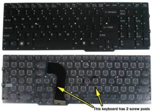 Sony Vaio SVS15 Black Keyboard