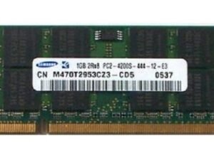 1GB Samsung PC2-4200 533Mhz DDR2 SDRAM Sodimm