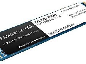 TeamGroup MP34 256GB M.2 PCIe Solid State Drive with NVMe1.3 and S.M.A.R.T. Function