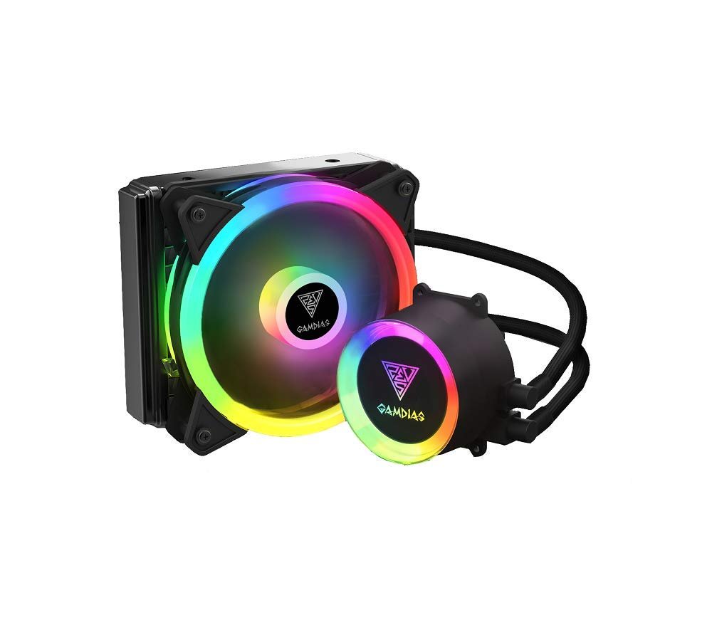 Gamdias CHIONE E2 120 Lite CPU ARGB Liquid Cooler with Copper Base Plate Gamdias CHIONE E2 120 Lite CPU ARGB Liquid Cooler with Copper Base Plate