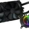 Fractal Design Celsius+ S28 Dynamic ARGB 280mm CPU Liquid Cooler with Intelligent Auto and PWM Dual 140mm Fans