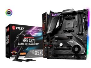 MSI MPG X570 Gaming PRO Carbon WiFi AMD AM4 Socket DDR4 PCIe 4 ATX Motherboard