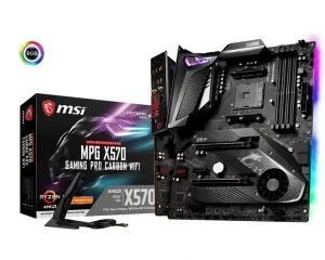 MSI MPG X570 Gaming PRO Carbon WiFi AMD AM4 Socket DDR4 PCIe 4 ATX Motherboard