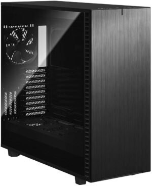 Fractal Design Define 7 XL Black E-ATX Full Tower Cabinet with Three Dynamic X2 Fans and USB-C
