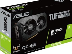 ASUS TUF Gaming GeForce GTX 1650 OC Edition GDDR6 4GB 128-bit Graphics Card