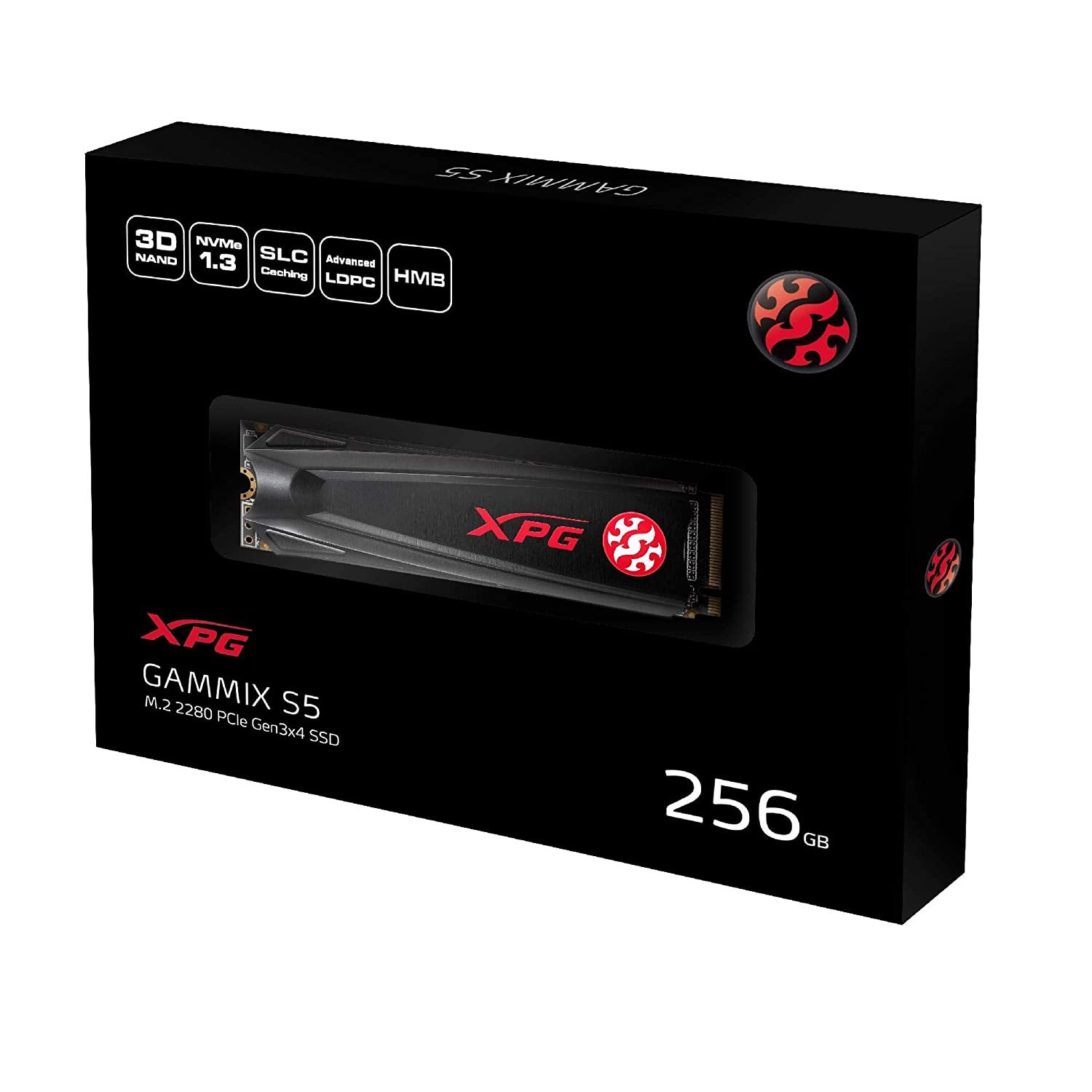 XPG GAMMIX S5 PCIe Gen3x4 M.2 2280 Internal Solid State Drive XPG GAMMIX S5 PCIe Gen3x4 M.2 2280 Internal Solid State Drive