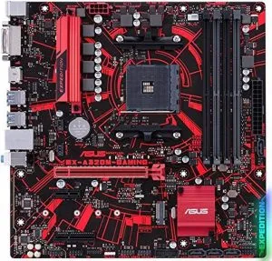 ASUS EX-A320M-GAMING A320 Micro-ATX Motherboard with AURA sync and Anti-moisture Coating