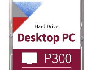 Toshiba P300 3.5 Inch Internal Hard Drive for Desktop PC with Shock Sensor