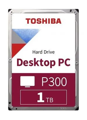 Toshiba P300 3.5 Inch Internal Hard Drive for Desktop PC with Shock Sensor