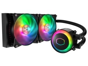 Cooler Master MasterLiquid ML240R Addressable RGB All-in-one CPU Liquid Cooler Dual Chamber Intel/AMD Support Cooling