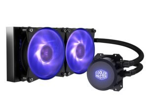 Cooler Master Masterliquid ML240L ARGB V2 CPU Liquid Cooler with Dual 120mm RGB Silent Fan