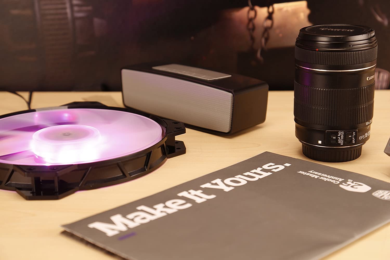 Cooler Master Masterfan MF200R ARGB Lighting Case Fan with 200mm Hybrid Fan Cooler Master Masterfan MF200R ARGB Lighting Case Fan with 200mm Hybrid Fan
