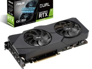 ASUS Dual GeForce RTX 2080 Super Evo OC Edition GDDR6 8GB 256-Bit Graphics Card