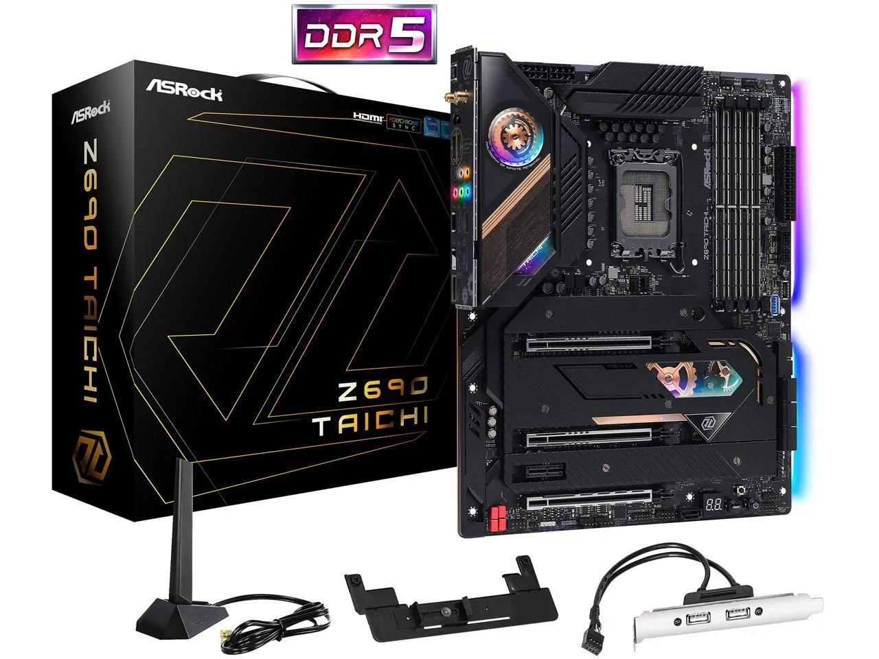 ASRock X399 Taichi sTR4 AMD X399 SATA 6Gb/s ATX AMD Motherboard