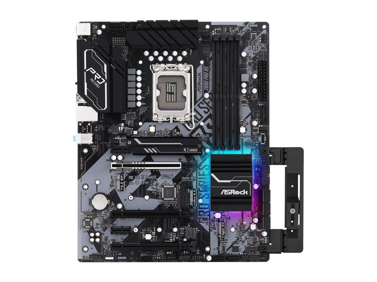ASRock Z690 Pro RS LGA 1700 DDR4 ATX Intel Motherboard ASRock Z690 Pro RS LGA 1700 DDR4 ATX Intel Motherboard