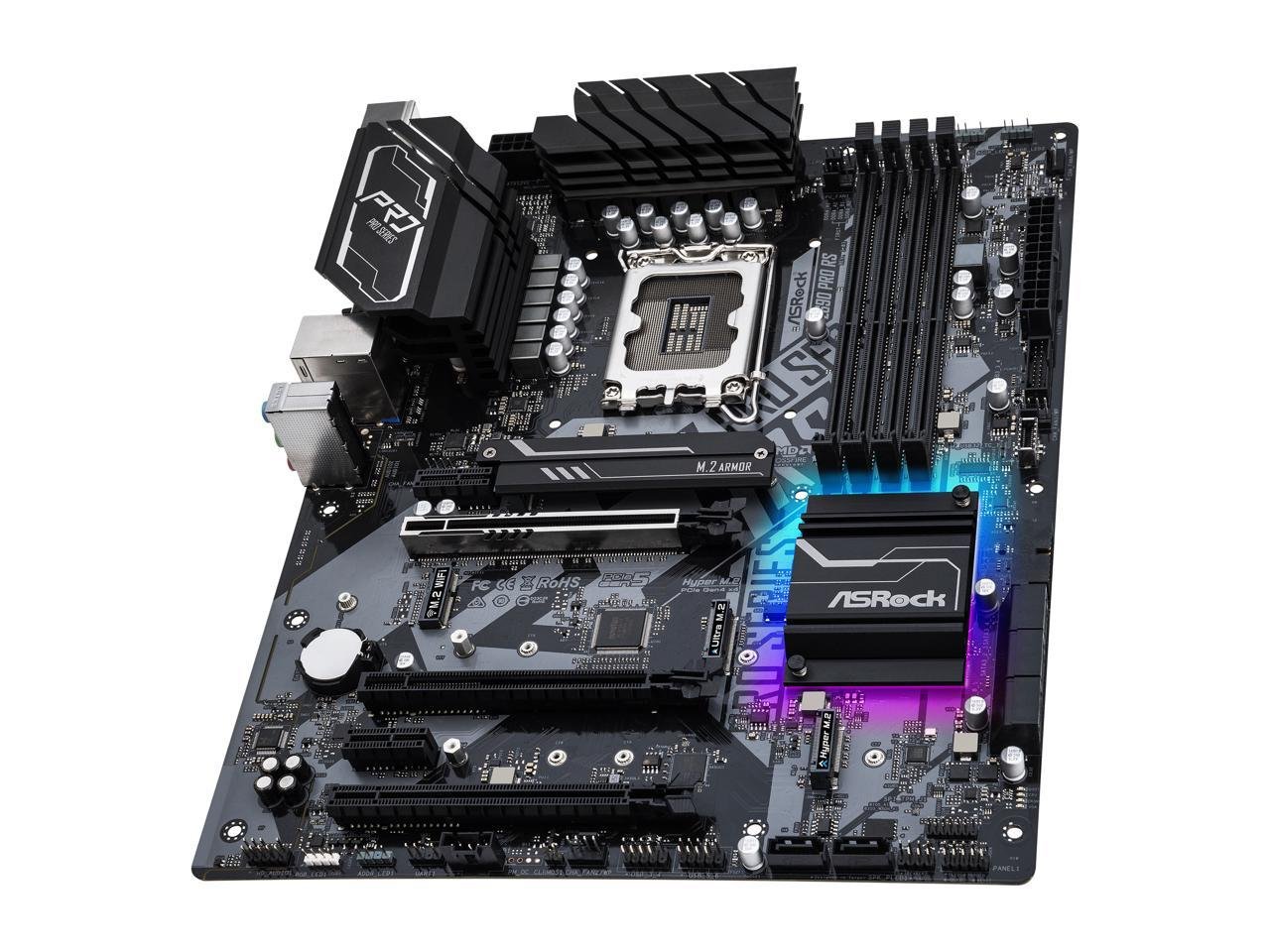 ASRock Z690 Pro RS LGA 1700 DDR4 ATX Intel Motherboard ASRock Z690 Pro RS LGA 1700 DDR4 ATX Intel Motherboard