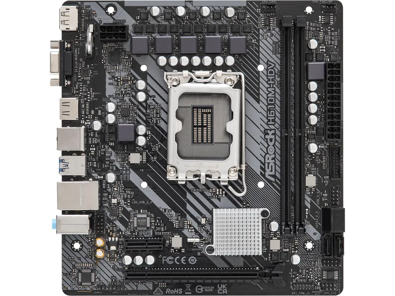 ASRock B450 PRO4 AM4 AMD Promontory ATX AMD Motherboard