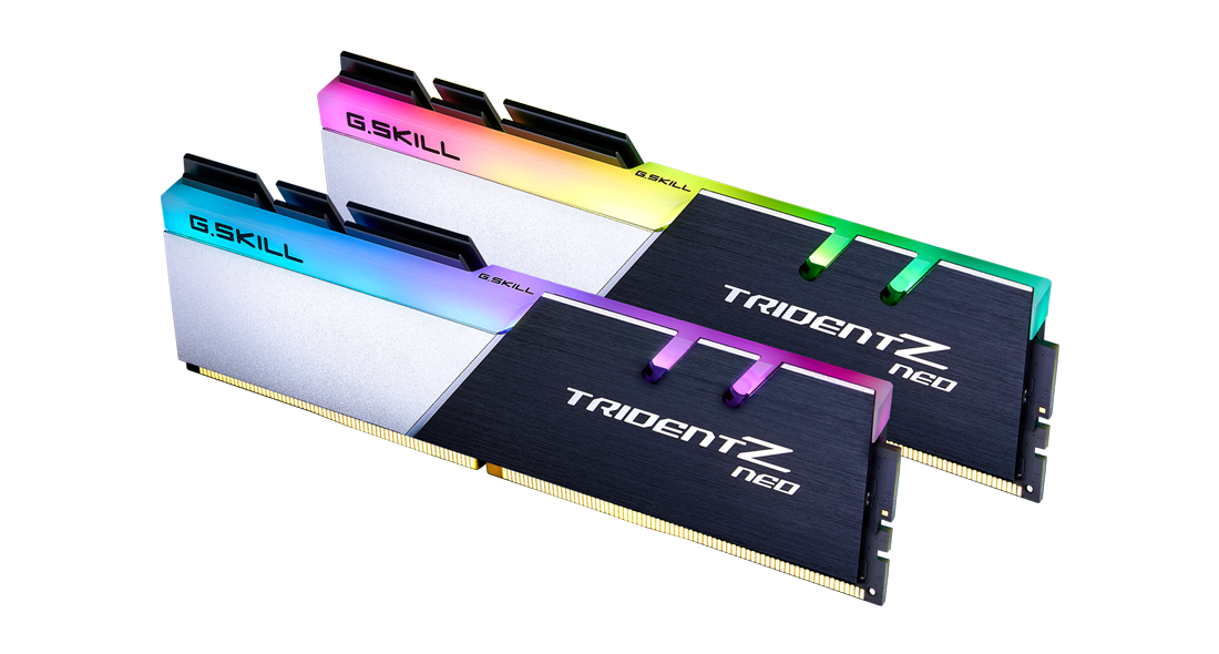 G.skill Trident Z Neo Series 32GB (4x8GB) 3600 MHz DDR4 Memory F4-3600C14Q-32GTZNB G.skill Trident Z Neo Series 32GB (4x8GB) 3600 MHz DDR4 Memory F4-3600C14Q-32GTZNB