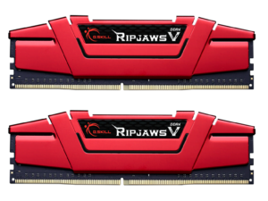G.SKILL RIPJAWS V Series 16GB (8GBX2) 3200MHz DDR4 Memory F4-3200C16D-16GVR G.SKILL RIPJAWS V Series 16GB (8GBX2) 3200MHz DDR4 Memory F4-3200C16D-16GVR