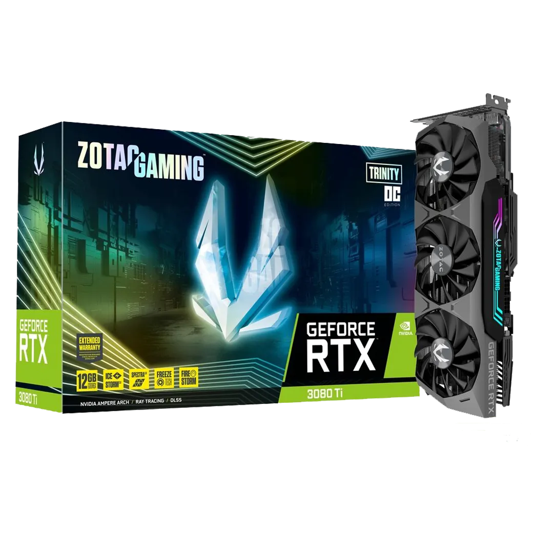 Zotac Gaming Nvidia GeForce RTX 3060 Ti Twin Edge LHR 8GB GDDR6 Graphics Card
