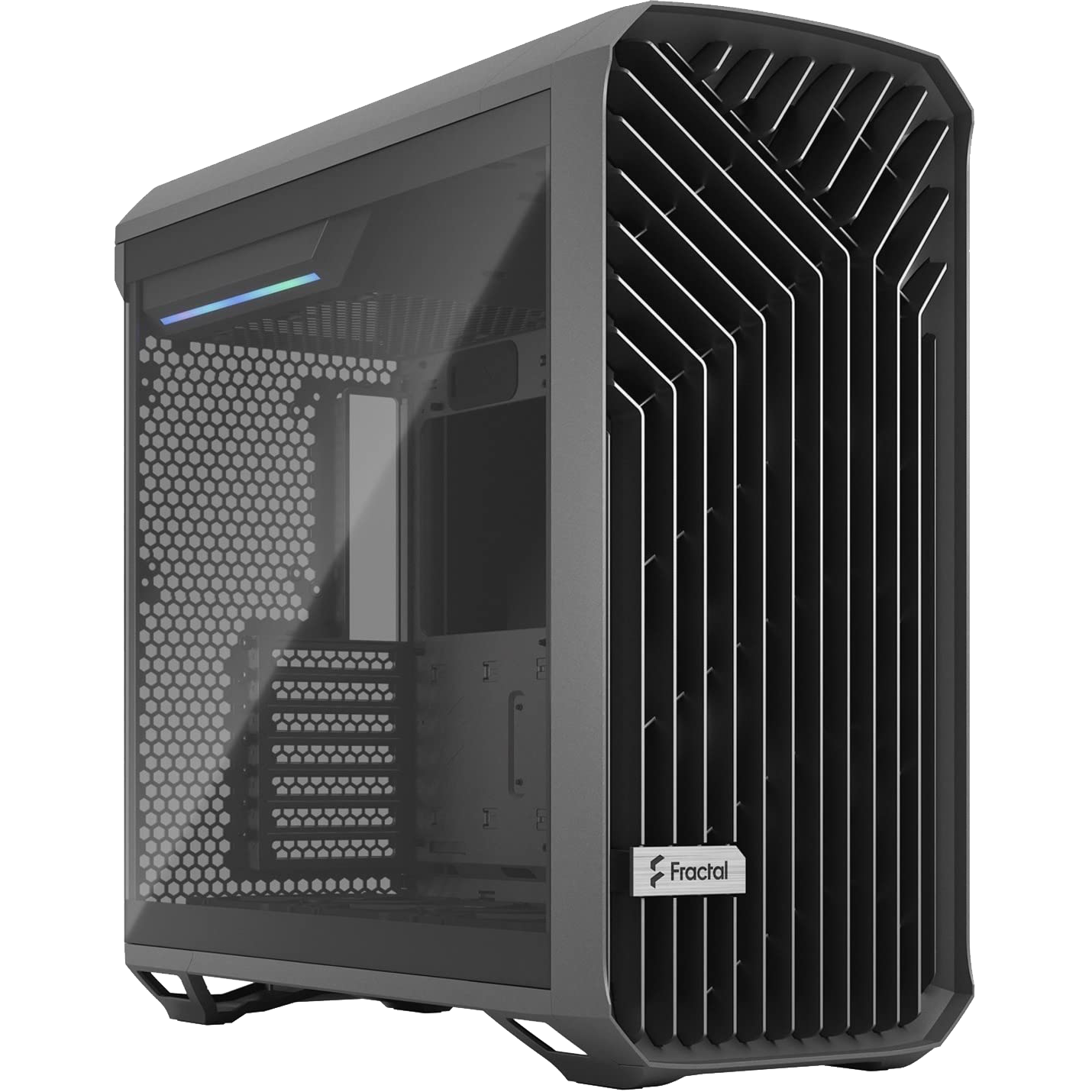 Fractal Design DEFINE 7 CLEAR (E-ATX) Mid Tower White Cabinet With Tempered Glass Side Panel FD-C-DEF7A-06