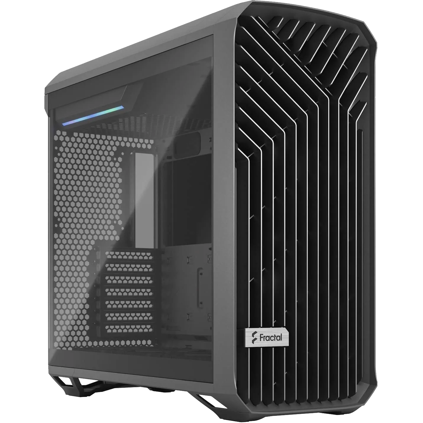 Fractal Design MESHIFY S2 (ATX) Mid Tower Cabinet WithTempered Glass Side Panel (Black) FD-CA-MESH-S2-BKO-TGL