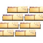 G.Skill Trident Z Royal Gold 64 GB (8 x 8GB) 3600 MHz DDR4 Memory F4-3600C16Q2-64GTRG