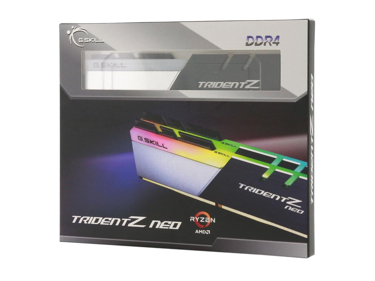G.skill Trident Z Neo Series 16GB (2x8GB) 3600 MHz DDR4 Memory F4-3600C14D-16GTZNB G.skill Trident Z Neo Series 16GB (2x8GB) 3600 MHz DDR4 Memory F4-3600C14D-16GTZNB
