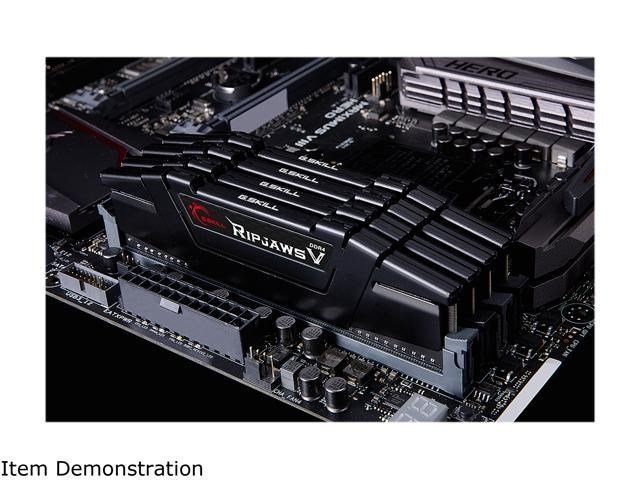 G.SKILL RipjawsV 16GB (2x8GB) 4400MHz DDR4 RAM F4-4400C18D-16GVKC G.SKILL RipjawsV 16GB (2x8GB) 4400MHz DDR4 RAM F4-4400C18D-16GVKC