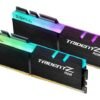 G.SKILL Trident Z RGB Series 64GB (32GBX2) 4600MHz DDR4 Memory F4-4600C20D-64GTZR