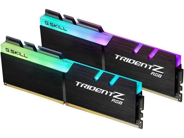G.SKILL Trident Z Series 16GB (2x8GB) 3200 MHz DDR4 Memory F4-3200C15D-16GTZ