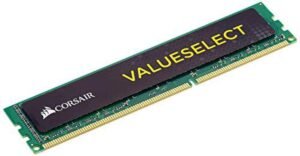 Corsair VALUE Series 8GB (8GBX1) DDR3L 1600MHz Desktop Memory CMV8GX3M1C1600C11