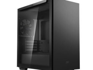 Deepcool MACUBE 110 (M-ATX) Mid Tower Black Cabinet With Tempered Glass Side Panel R-MACUBE110-BKNGM1N-G-1