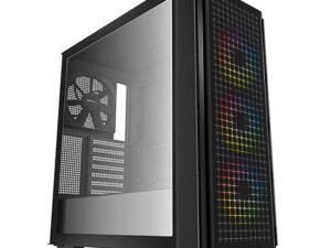 DeepCool CG540 Mid-Tower Tempered Glass Side Panel Cabinet R-CG540-BKAGE4-G-1