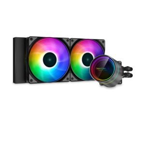 Deepcool GAMERSTORM CASTLE 360EX White RGB All in one 360MM CPU Liquid Cooler DP-GS-H12W-CSL360EXWH