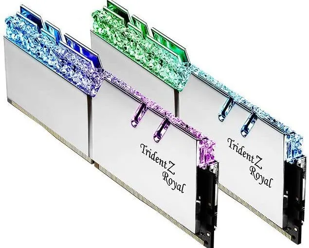 G.SKILL Trident Z RGB Series 64GB (32GBX2) 4600MHz DDR4 Memory F4-4600C20D-64GTZR