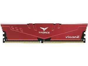 Teamgroup T-FORCE Vulcan Z Series 8GB (8GBX1) DDR4 3200MHz RED Memory TLZRD48G3200HC16C01
