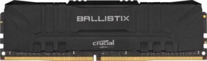 Crucial Ballistix 8GB DDR4-3600 Desktop Gaming Memory (Black) BL8G36c16U4B