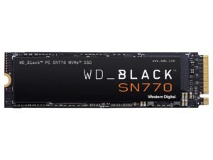 WD Black SN770 250GB M.2 2280 NVMe SSD WDS250G3X0E