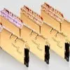 G.Skill Trident Z Royal Gold 64 GB (8 x 8GB) 3200 MHz DDR4 Memory F4-3200C14Q2-64GTRG
