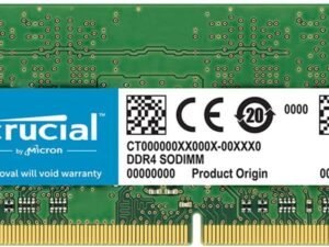 Crucial 4GB DDR4 2666MHZ SODIMM Laptop Memory CT4G4SFS6266