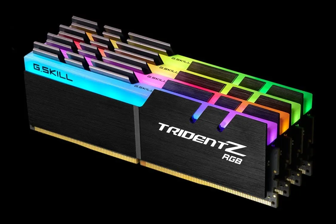 G.SKILL Trident Z Neo (For AMD Ryzen) Series 64GB (4x16GB) 3600MHz RGB DDR4 Memory F4-3600C16Q-64GTZNC
