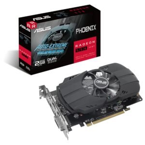 ASUS PH-550-2G Phoenix Radeon 550 GDDR5 2GB 64-Bit DVI HDMI Gaming Graphics Card