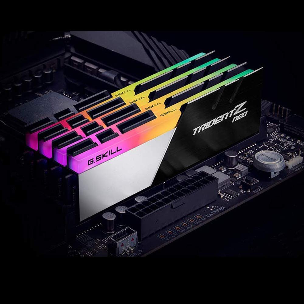 G.Skill Trident Z Neo Series 32GB (16GBx2) DDR4 3600MHz RGB RAM F4-3600C18D-32GTZN G.Skill Trident Z Neo Series 32GB (16GBx2) DDR4 3600MHz RGB RAM F4-3600C18D-32GTZN